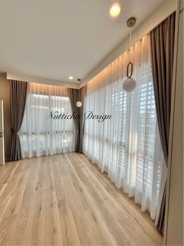 ผ้าม่านลอน รางเทปผ้า