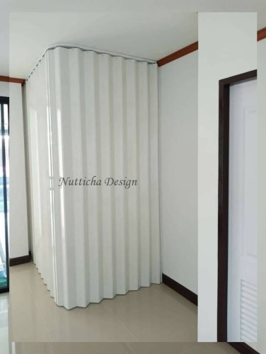 ฉากกั้นห้อง รางดัดโค้ง