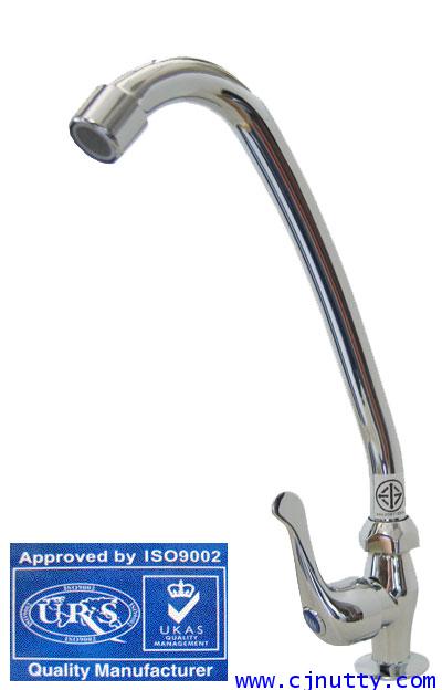 CJ-302 ก๊อกซิ้งค์ใบปัดติดเคาน์เตอร์ (ตัวJ)