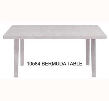 โต๊ะพลาสติกเหลี่ยม เบอร์มิวต้า