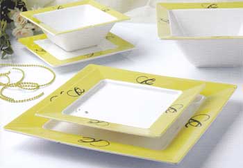 ชุดถ้วยชามทรง Platter shape
