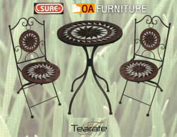 ชุดโต๊ะ-เก้าอี้โมเสค Tearate