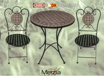 ชุดโต๊ะ-เก้าอี้โมเสค Merzia