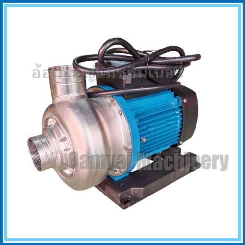 ปั๊มน้ำหอยโข่งสแตนเลสทนความร้อน ปั๊มหัวสแตนเลส 2นิ้ว x 2นิ้ว ไฟ 220V รุ่น SW-220 APP (ARWANA)