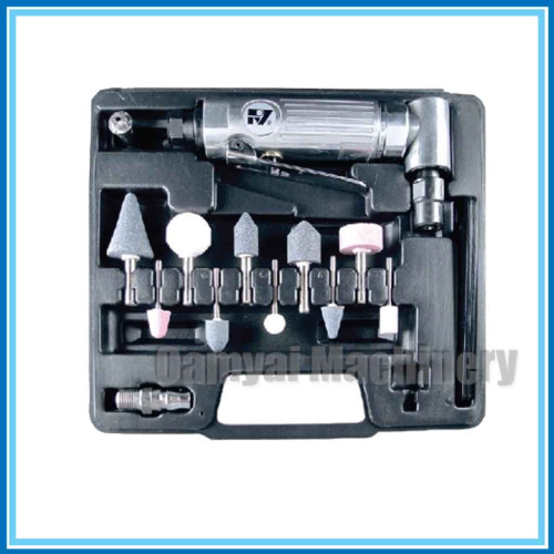 เครื่องเจียรแม่พิมพ์ลมคอฉากแกน 90 องศา  6  mm (ครบชุด) รุ่น RY-318AB RY  