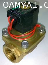 โซลินอยด์วาวล์ (SOLENOID VALVE) "CKD" ขนาด 1/2"