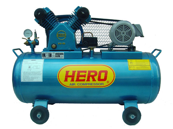ปั๊มลม 1 แรงม้า 92 ลิตร  รุ่น VH-65   HERO