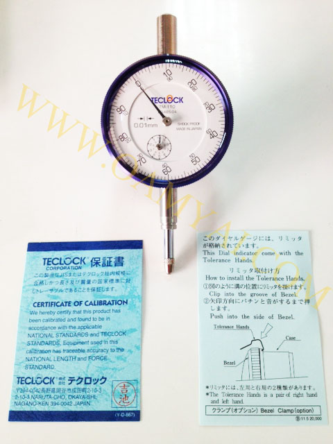 ไดอัลเกจ รุ่น TM110  TECLOCK