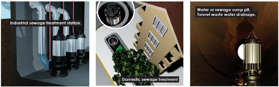 ปั๊มแช่ดูดโคลนระบบนันคล็อคต์ 4 นิ้ว รุ่น DST-30  APP 1