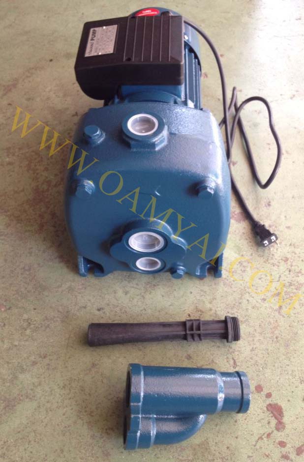 ปั๊มน้ำหอยโข่ง 1 นิ้ว x1 นิ้ว 0.75 HP รุ่น SQB-80  STREAM 6