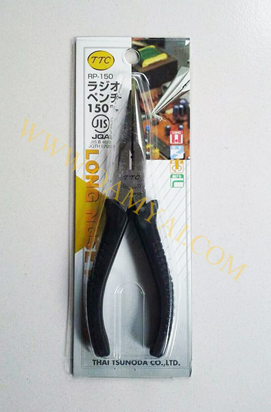 คีมปากแหลม 6 นิ้ว รุ่น RP-150 TTC