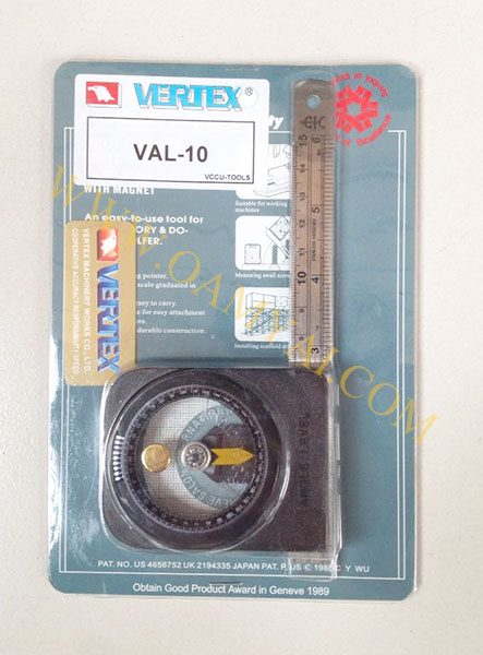 บรรทัดวัดองศาแบบเข็ม รุ่น VAL-10 VERTEX