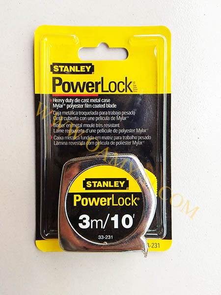 ตลับเมตร 3 เมตร POWER LOCK รุ่น 33-231  STANLEY