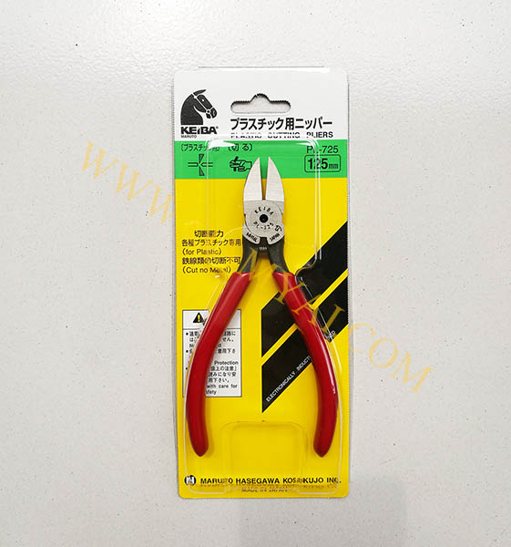คีมตัดพลาสติก 6 นิ้ว รุ่น PL-725 KEIBA