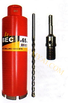 โฮลซอว์เจาะผนังคอนกรีต ขนาด 102 มม BEC