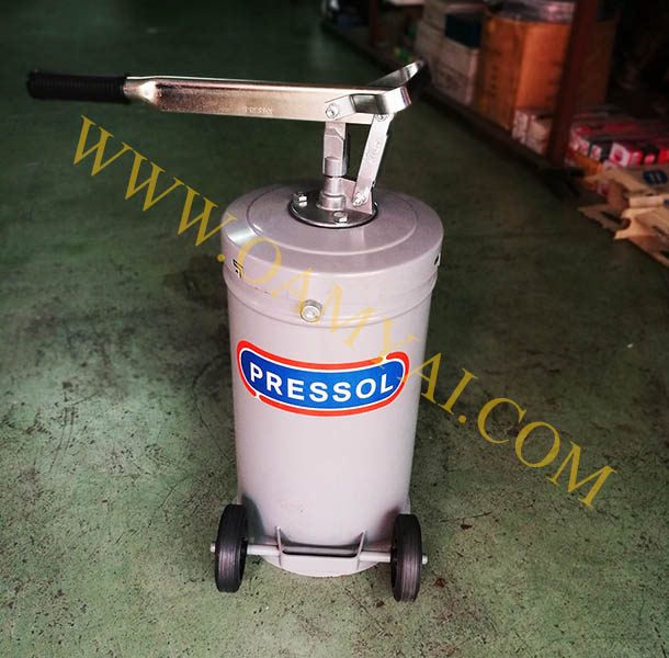 ถังอัดจารบีแบบมือโยก ขนาด 16 กก.PRESSOL 1
