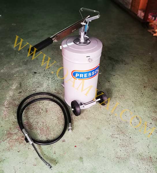 ถังอัดจารบีแบบมือโยก ขนาด 16 กก.PRESSOL 3