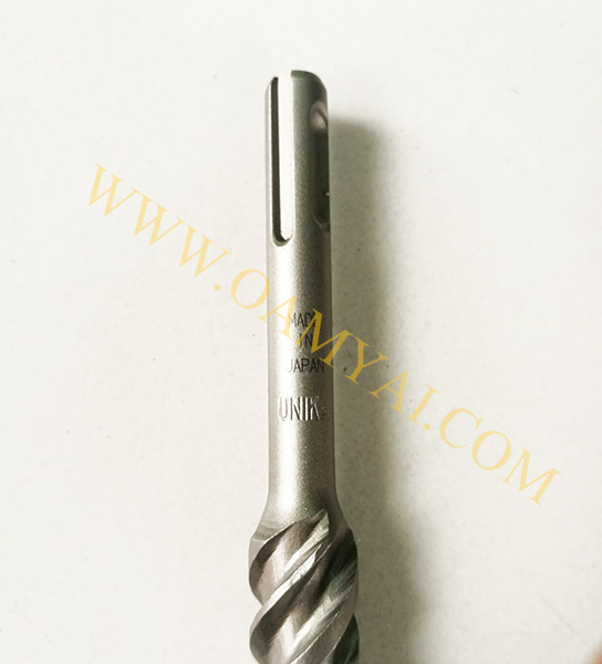 ดอกสว่านโรตารี่เจาะปูนหัวแฉก UX Type  ขนาด 10.0 mm  UNIKA 3