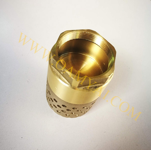 ฟุตวาล์วทองเหลือง ยูนิเวอร์แซล  ขนาด 1.1/4 นิ้ว 2