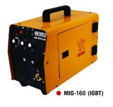 เครื่องเชื่อมไฟฟ้า MIG160 Amp รุ่น MIG-165FC (IGBT)  AM-WELD (ไม่ใช้แก๊ส)