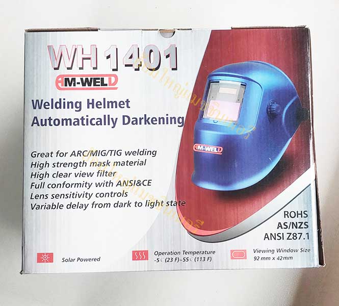 หน้ากากปรับแสงเชื่อมอัตโนมัติ รุ่น WH-1401 AMWELD 4