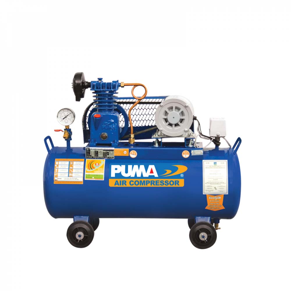 ปั๊มลมสายพาน 1/4 HP ถัง 36 ลิตร ไฟ 220V รุ่น PP-1-PPM220V PUMA