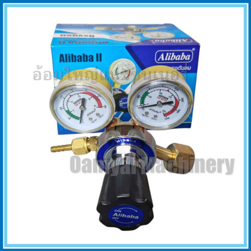 เกจวัดแรงดันแก๊ส เกย์แก๊ส เกจแก๊สออกซิเจน (Oxygen – OX) ALIBABA II