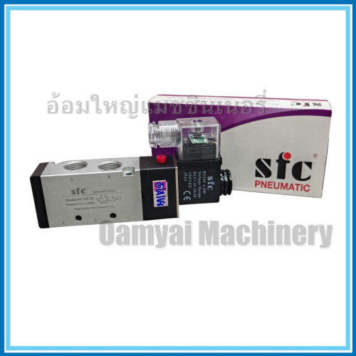 โซลินอยด์วาล์วลม วาล์วลม 5/2 ขนาด 1/8 นิ้ว รุ่น 4V210-06  SFC