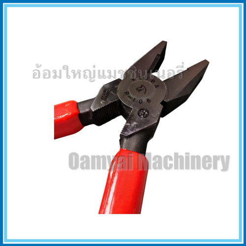คีมปากจิ้งจกด้ามแดง คีมปากจรเข้ ขนาด 8 นิ้ว รุ่น PH-108 KEIBA (หัวม้า) 5