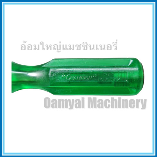 ไขควงปากแฉก ด้ามทลุ (ตอกได้) ขนาด 4 นิ้ว CHAMPION 3