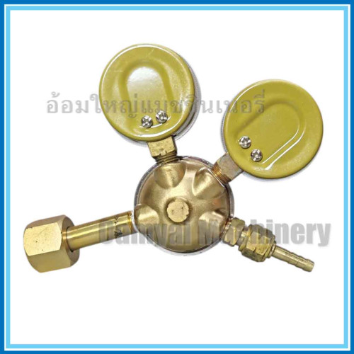 เกจวัดแรงดันแก๊ส เกย์แก๊ส เกจแก๊สอะเซทิลีน (Acetylene, AC) ALIBABA II 4