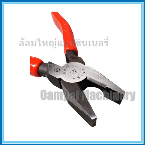 คีมปากจิ้งจกด้ามแดง คีมปากจรเข้ ขนาด 8 นิ้ว รุ่น PH-108 KEIBA (หัวม้า) 3