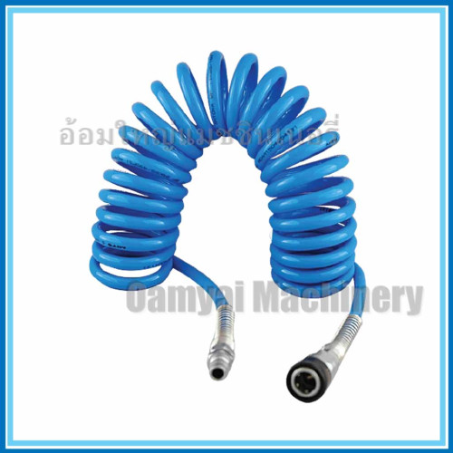 สายลมสปริงPU สายลมพียูสีฟ้า สายลมสปริง ขนาด 6.5*10 mm *15 เมตร MITO