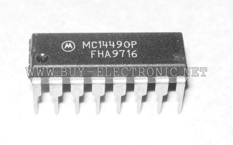 MC14490P  (DIP16)