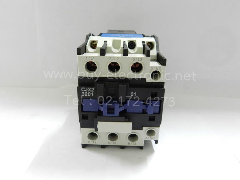 CJX2-3201 32 Amp 3 Poles NC Notor Control Contactor Coil 220 Volts - สินค้าใหม่ ได้ของชัวร์