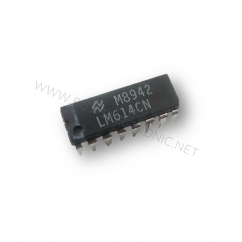 LM614CN (DIP-16) QUAD OPERATIONAL AMPLIFIER AND ADJUSTABLE