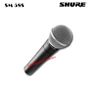 ระบบเสียงประกาศ Microphone (ไมโครโฟน)   SHURE SM-58S