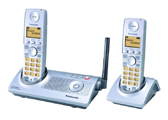 โทรศัพท์ไร้สายแบบดิจิตอล KX-TG2854BX  ใช้งานได้สูงสุดถึง 6 เครื่อง