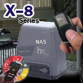 ประตูรีโมทอัจฉริยะ X-8 Series ควบคุมประตูรั้วด้วย Smart Phone