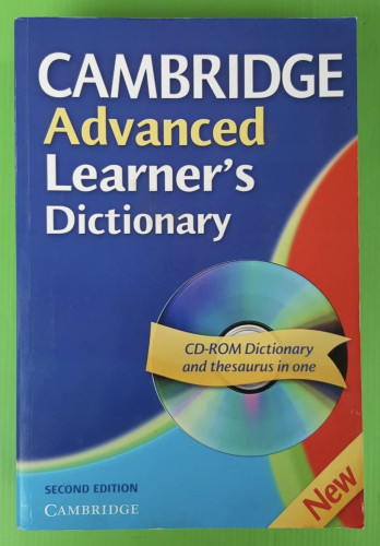 CAMBRIDGE Advanced Learner's Dictionary