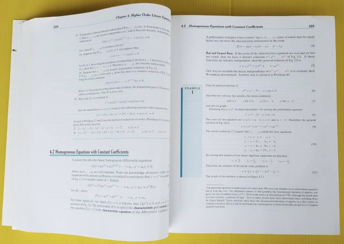 Elementary Differential Equations And Boundary Value Problems