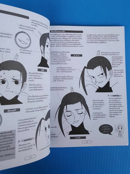 การวาดตัวละครเกมและอานิเมะ เล่ม 2 การแสดงอารมณ์ความรู้สึก 3
