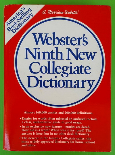 Webster\'s Ninth New Collegiate Dictionary