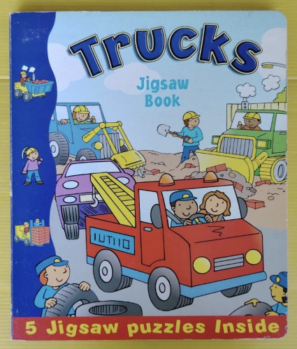 Trucks Jigsaw Book  