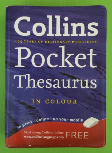 Collins Pocket Thesaurus IN COLOUR