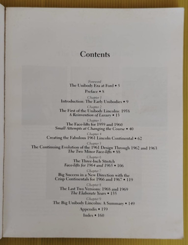 LINCOLN 1958-1969  by James W. Howell 2