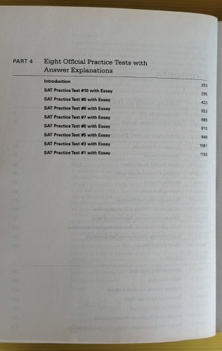 THE OFFICIAL SAT STUDY GUIDE