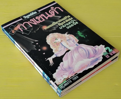 คำสาปกางเขนดำ เล่ม 1,2 (ไม่จบ)  by MOJIMOTO YOKO 8