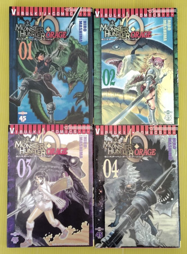 MONSTER HUNTER ORAGE 4 เล่มจบ STORY & ILLUST. BY HIRO MASHIMA