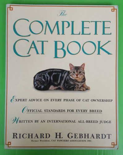 THE COMPLETE CAT BOOK  BY RICHARD H.  GEBHARDT